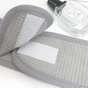 Diadema de algodón con logotipo personalizado para mujer, diadema para <span class=keywords><strong>spa</strong></span>, maquillaje, cuidado de la piel, Yoga, salón de belleza, diademas para ducha, <span class=keywords><strong>Spa</strong></span> - Product Image 6