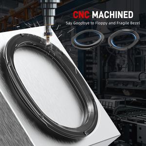 BEVINSEE pour <span class=keywords><strong>Ford</strong></span> <span class=keywords><strong>Mustang</strong></span> 1994-2002 <span class=keywords><strong>2003</strong></span> 2004, garniture de levier de vitesses en aluminium billette GT <span class=keywords><strong>V6</strong></span>, anneau de garniture automatique manuel - Product Image 6