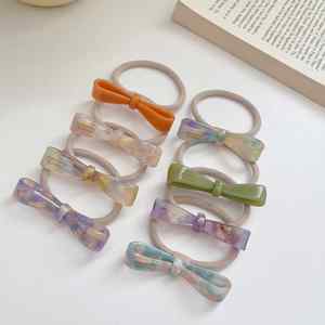 SAIYII - Bandas Elásticas para el Cabello de Alta Calidad, Diseño Coreano Simple y Elástico, Lazos de Acetato, Accesorios para el Cabello - Product Image 2