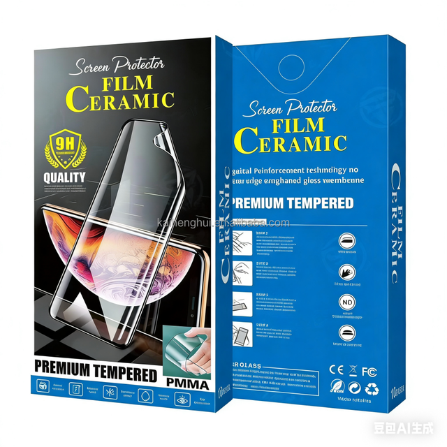 9D Matte Ceramic Glass Screen Protector Flexible Soft Film Anti-Shock for IP 17 IP 17 PRO IP 17 PRO MAX IP 17 AIR