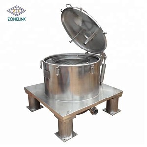 Centrífuga de Cesto, Fabricantes de Centrífugas com Elevador de Bolsa Filtrante, Usada para Desidratação de Amido e Açúcar, Máquina de Centrifugação de Óleo Residual - Product Image 2