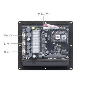 Tấm khuếch đại 2.1 kênh 50W + 50W + 100W núm xoay 24V DC ADAPTER EQ âm lượng giai điệu bass cho Diy Loa Kit - Product Image 3