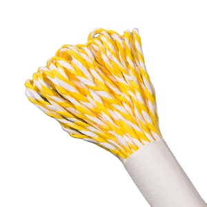 Tự làm thủ công trang trí đầy màu sắc Raffia giấy Ribbon giấy <span class=keywords><strong>twine</strong></span> dây màu xoắn sọc giấy Raffia <span class=keywords><strong>twine</strong></span> - Product Image 1