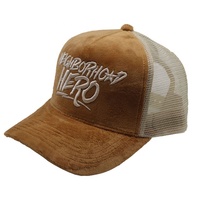 Sombrero de conductor de camión 3D de malla tostada personalizada con logotipo Estilo deportivo de moda para hombres para actividades al aire libre de verano Playa y viajes