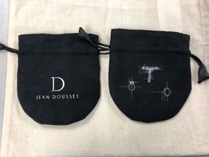 Cadeau de mariage faveurs en daim bijoux cordon pochette sac - Product Image 2