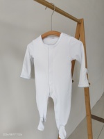 Ensemble layette nouveau-né jumeaux garçon et fille, grenouillères 100 % coton avec chaussons intégrés, bonnets assortis, grenouillères douces rose et bleu pour bébés, collection boutique