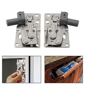 1 paio di 45 gradi di inclinazione morbida chiusura ribaltabile vassoio cerniere multiuso accessori per mobili per cucina soggiorno armadi casa - Product Image 5