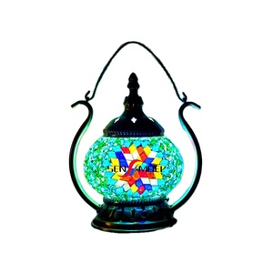 Lampada da tavolo in stile portatile con mosaico classico turco romantico in vetro colorato <span class=keywords><strong>Tiffany</strong></span> - Product Image 4