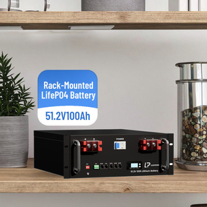 แบตเตอรี่สำรองฉุกเฉิน LEADPOWER 24V 240Ah แบบติดตั้งบนแร็ค LiFePO4 5000 รอบการใช้งาน -20C-60C - Product Image 1