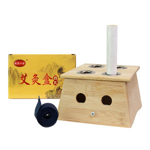 Caja <span class=keywords><strong>de</strong></span> Moxibustión <span class=keywords><strong>de</strong></span> Madera <span class=keywords><strong>de</strong></span> 4 Orificios, Soporte <span class=keywords><strong>de</strong></span> Moxa Resistente al Calor para <span class=keywords><strong>Terapia</strong></span> Profesional - Product Image 1
