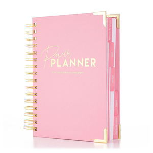 Personaliza tus cuadernos en blanco para sublimación: Cuaderno planificador Wire-o con tablas, diario de tapa dura, cuaderno de notas. - Product Image 1