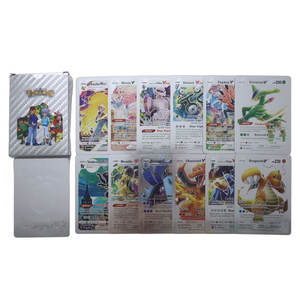 Usine en gros 27 pièces/boîte anglais français espagnol <span class=keywords><strong>cartes</strong></span> à jouer <span class=keywords><strong>cartes</strong></span> argent Pokemoned - Product Image 3