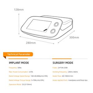 2 in 1 macchina per impianti e chirurgia piezoelettrica attrezzatura chirurgica dentale di alta precisione con luce a LED strumento di chirurgia dentale - Product Image 6