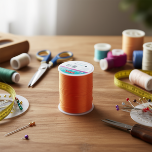 ILAN Rat Tail <b>Cord</b> 2.5Cm X 50M Orange Color For Crafting And Sewing - Product Image 3