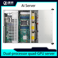 Serveurs quad-GPU à double processeur avec processeur Intel Xeon Gold 6148 RTX3090/4090 pour DeepSeek Deploy Stock Rack Product