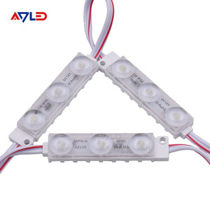 Adled โมดูล LED ความสว่างสูง DC12V 1W IP68 SMD2835 3LED 175 ° 7000K โมดูล LED ฉีดกาวสีขาว - Product Image 2