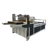 Machine semi automatique de Gluer de dossier de carton ondulé