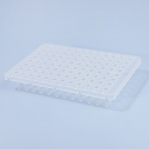 Plaque PCR transparente de 0,2 ml à 96 puits, micro-plaque détachable pour tubes PCR, semi-encadrée pour ABI - Product Image 6