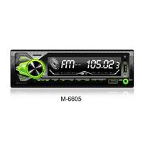 Reproductor MP3 para Auto 1 Din, Estéreo, 2 Puertos USB, Pantalla LCD, Transmisor FM, Autoradio, Subwoofer, Cargador de Auto, Luces de Colores