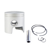 Kit de pistons pour moteur hors-bord marin 6F6-11631-00-95, ensemble de pistons en alliage d'aluminium pour Yamaha 40HP 2 temps