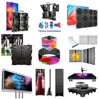 Écran LED circulaire grand format pour extérieur, étanche IP65, pour magasin, club, affichage LED couleur pleine SMD