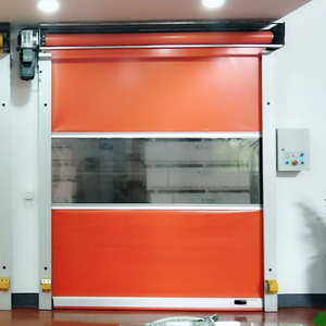 Özel Yapım PVC Yüksek Hızlı Panjur Kapı Rüzgar Geçirmez ve Depolara Uygun - Product Image 5