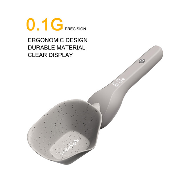 Digital Measuring Spoon Scale Kitchen Spices Pet Food Weighing LCD Display High Accuracy Logo Customization