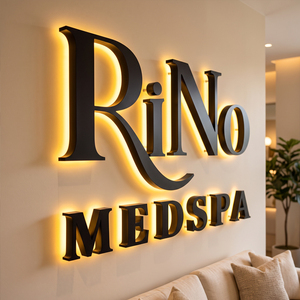 Diseño de Letrero LED Personalizado para Interiores y Exteriores, Letrero con Logotipo para Restaurante, Cafetería, Negocio - Product Image 2