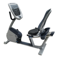 ASM-4025 Vélo semi-allongé commercial auto-alimenté avec moniteur de fréquence cardiaque et écran LED – Équipement de cardio-training et de gym en promotion