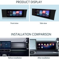 Radio para Auto con Android 13 de 8 Núcleos para Jetour Traveler T2 2024, Sistema de Entretenimiento Digital con Copiloto, Unidad de Video y Audio para Auto con Carplay
