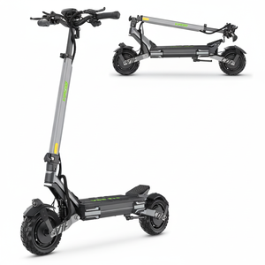 Nouvelle conception 2025 VIPCOO VS6 PRO 2400w, scooter électrique pliable pour adultes à double moteur 52v, autonomie de 65 km - Product Image 1
