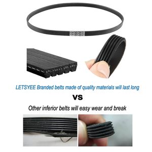 Correa <span class=keywords><strong>de</strong></span> Transmisión para Lavadora WH01X27538, Repuesto para Lavadora, Reemplaza WH01X27538-50PK 4587903 AP6328256 PS12299369 EAP12299369 - Product Image 4