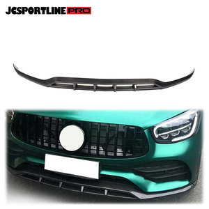 Alerón de parachoques delantero de coche, fibra de carbono, compatible con <span class=keywords><strong>Mercedes</strong></span> Benz X253 GLC300 <span class=keywords><strong>350</strong></span> 20 + - Product Image 1