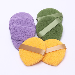 Éponge nettoyante visage personnalisée en gros, tampon démaquillant, outil de lavage facial portable, éponge de nettoyage en profondeur pour masque de boue - Product Image 2