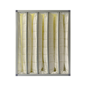 ถุงกรองอากาศ Star Purification Bag Filter F6 111100 ไส้กรองอากาศแบบไม่ถักทอ สำหรับเครื่องฟอกอากาศ โครงอะลูมิเนียม - Product Image 1