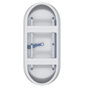 <span class=keywords><strong>Baignoire</strong></span> <span class=keywords><strong>japonaise</strong></span> autoportante à design cannelé, 59 pouces, blanc brillant, personnalisée, avec bain à remous encastré, <span class=keywords><strong>prix</strong></span> raisonnable - Product Image 5