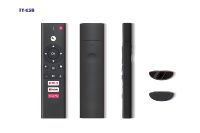 Remote Control Keyboard Mini Anti-Shock Kode Tetap TY-15B dengan Baterai AAA Jangkauan 20m 4 Tombol untuk TV Proyektor Kontrol Suara