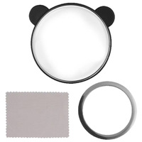 Support magnétique pour téléphone portable avec miroir selfie, outil auxiliaire haute définition pour caméra arrière, miroir de beauté portable