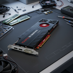 Wholesale Professional Gpu Graphics Adapter ATI FIREPRO 1GB PCI-E G953M Gaming Graphics Card for Dell - Product Image 2