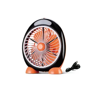 ChangRong NEW Design Cute Animals electric table fan Portable Mini Fan 5 inch With USB Rechargeable Lithium Battery