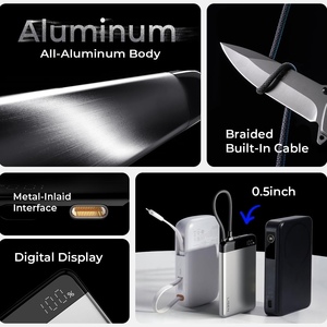Lisen แบตเตอรี่สำรองภายนอก<span class=keywords><strong>10000</strong></span>มิลลิแอมป์ต่อชั่<span class=keywords><strong>ว</strong></span>โมง22.5<span class=keywords><strong>ว</strong></span>ัตต์ชาร์จเร็<span class=keywords><strong>ว</strong></span>สำหรับ iPhone 17 16 15 Samsung ที่ชาร์จ USB C S25 - Product Image 5
