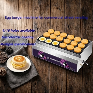 Nueva Plancha Comercial de Gas/Eléctrica para Huevos y Hamburguesas con 9/18 Agujeros, Rejilla Ajustable, Distribución de Calor y Sartén Antiadherente - Product Image 1