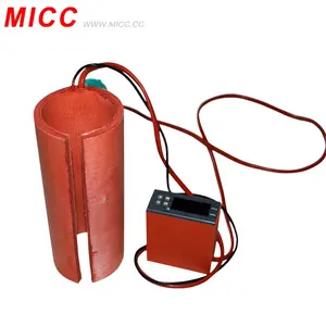MICC özelleştirilmiş yüksek sıcaklık elektrikli silikon kauçuk ısıtıcı ısıtma için