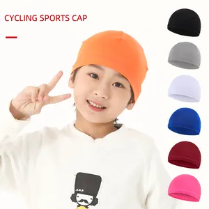Child Riding Cap Breathable Hat Kid Bicycle Helmet Liner Sports Quick-Drying Headscarf