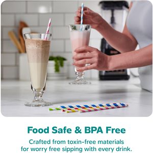 Logotipo personalizado respetuoso con el medio ambiente al por mayor colorido beber Biodegradable mejores bebidas cócteles pajita de papel <span class=keywords><strong>para</strong></span> restaurantes - Product Image 2