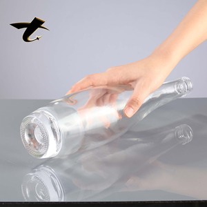 Bouteille de <span class=keywords><strong>vin</strong></span> mousseux en verre transparent de 500 ml en gros, bouteilles de <span class=keywords><strong>vin</strong></span> mousseux Magnum grand format avec bouchon en liège, options OEM personnalisées - Product Image 6