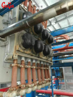 Machine de moulage automatique de formes en EPS Guiju PLC, homologuée CE, équipement d'emballage de boîtes en mousse EPS avec pompe à chaleur à vapeur et moteur
