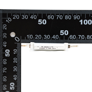 Batteria Lipo Cilindrica 08400 Personalizzata di Alta Qualità <span class=keywords><strong>3</strong></span>.7V 200mAh - Product Image 4
