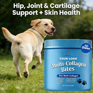 OEM/ODM Multi-Kollagen-Soft-Chews für Hunde - zur Unterstützung von Hüfte, Gelenken & Knorpel mit Kollagen, plus Eierschalenmembran, Vitamin C - Product Image 2