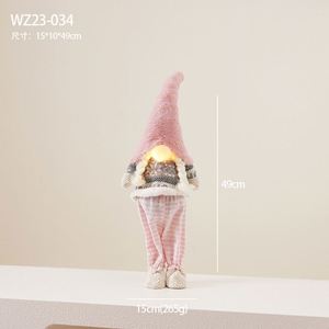 Factory Direct <b>Sale</b> Creative Light-Up <b>Gnome</b> Figures Bulk Christmas Decorations - Product Image 4